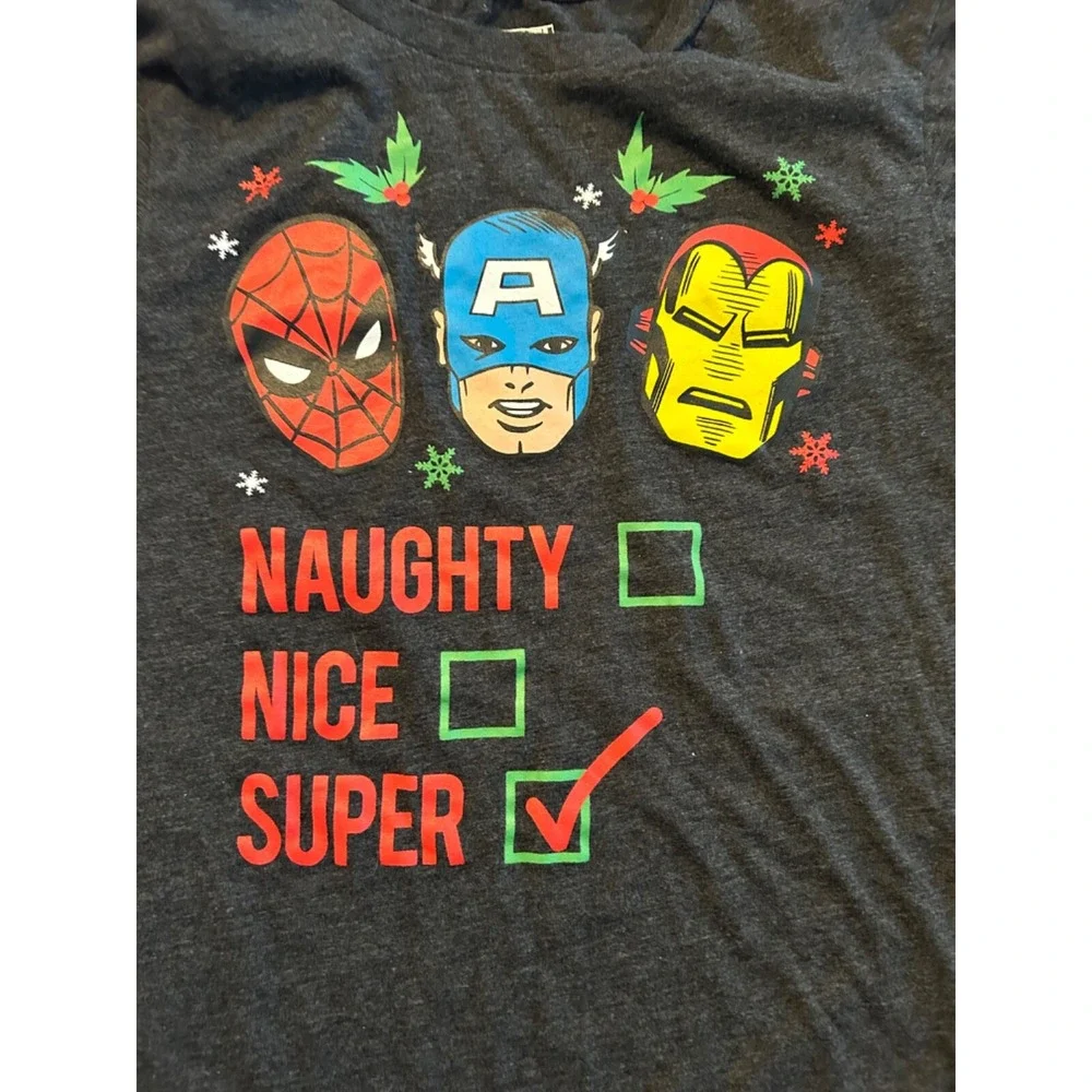 Marvel Kids Tees long sleeve size XL Gray